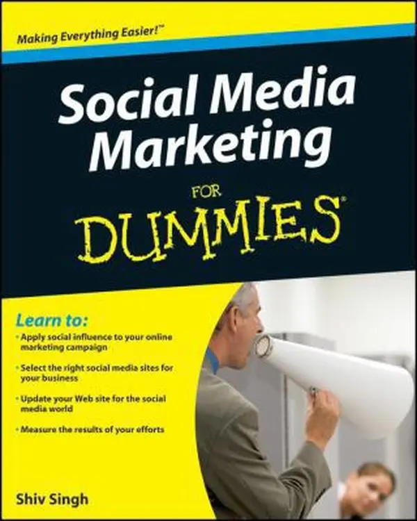 USED-Social Media Marketing For Dummies by Shiv Singh (Paperback)