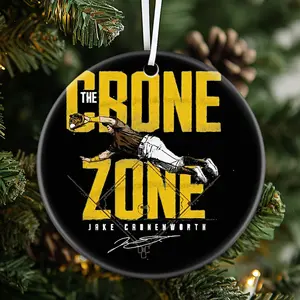 Christmas Ornaments Mlb The Show 22 The Crone Zone Family Decor Gift For Friends Acrylic Circle New Year X-Mas Tree Holiday