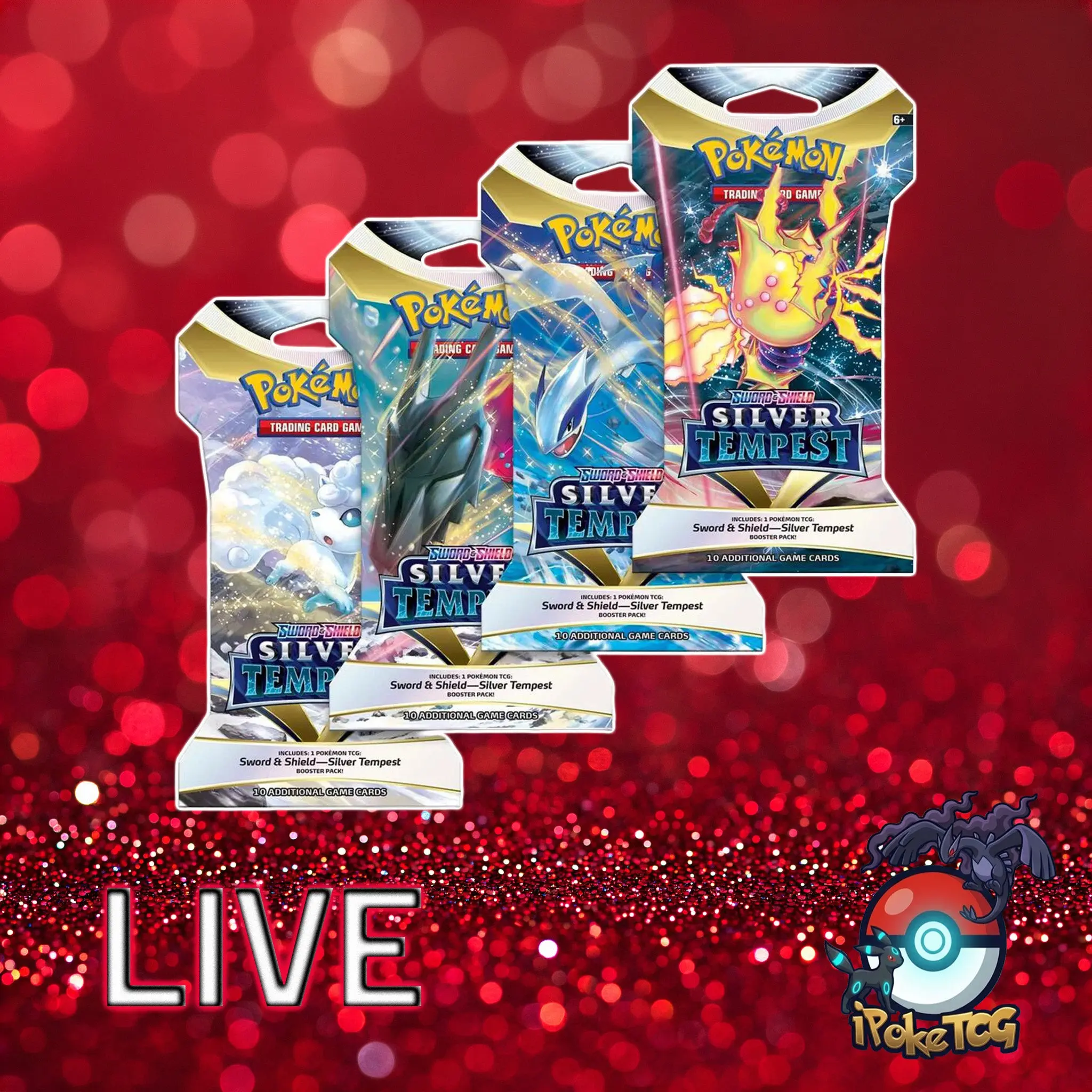 Pokemon TCG: Sword & Shield-Silver Tempest Sleeved Booster Pack