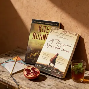 Khaled Hosseini 2-Books  The Kite Runner & A Thousand Splendid Suns Classic Historical Literary Fiction Book