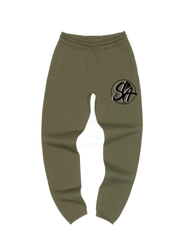 SAGE ASH LOGO SWEAT PANTS FALL 2023 COLLECTION