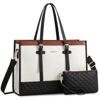 Black & Cream & Brown(Canvas+PU Leather edge) 