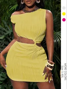 USBoutiqueCHIC Women‘s Floral Jacquard Midi Dress | Bodycon Wave Print Summer Dress, Elegant Casual Wear