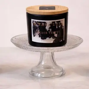 Velas Aromáticas Black Velvet & Channel- Aromatic Candle for Home Fragrance & Relaxation - Perfect for Snack Time