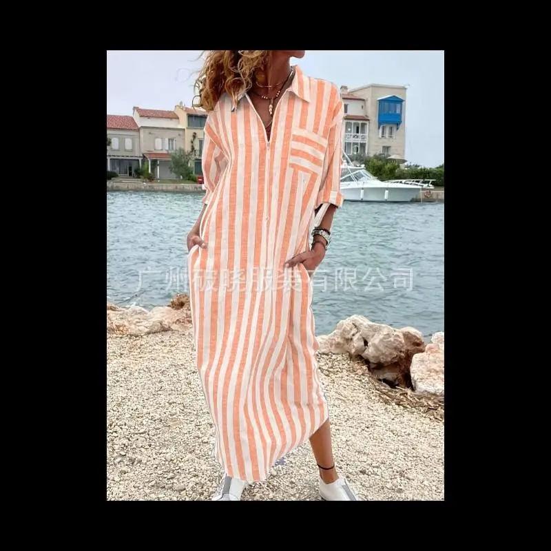 Pink and white stripes