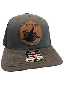 Trashy Just Like Your Mom Provocative Raccoon Funny Patch Richardson 112 Adjustable Snapback Hat