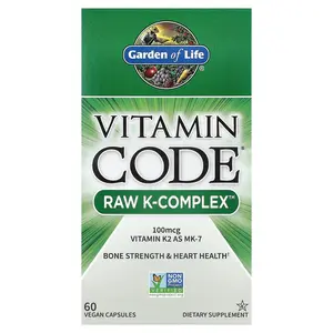 Garden of Life Vitamin Code®, RAW K-Complex™, 60 Vegan Capsules
