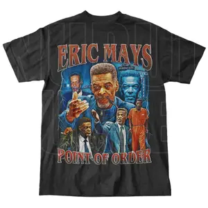 Vintage Style Eric Mays shirt, Mays 2024 Shirt, Councilman Eric Mays Tshirt, Unisex, Vintage Bootleg, High Quality, Sports, Gift For Friends, Street Style, Trending Clothes, Many Colors Size S To XL, tiktokshop