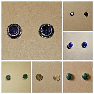 Eight Buck Ear Studs