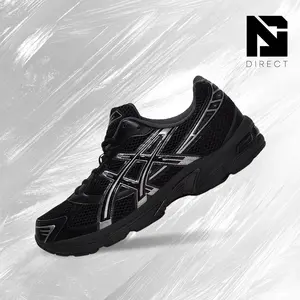 Asics Gel-1130 Black Pure Silver – Men's Lifestyle Sneakers – Shoes For Man-Vintage-Spring & Summer-Inspired Running Shoes, Shock-Absorbing Comfort, Gym To Streetwear Casual Wear-back to school–1201A906 001