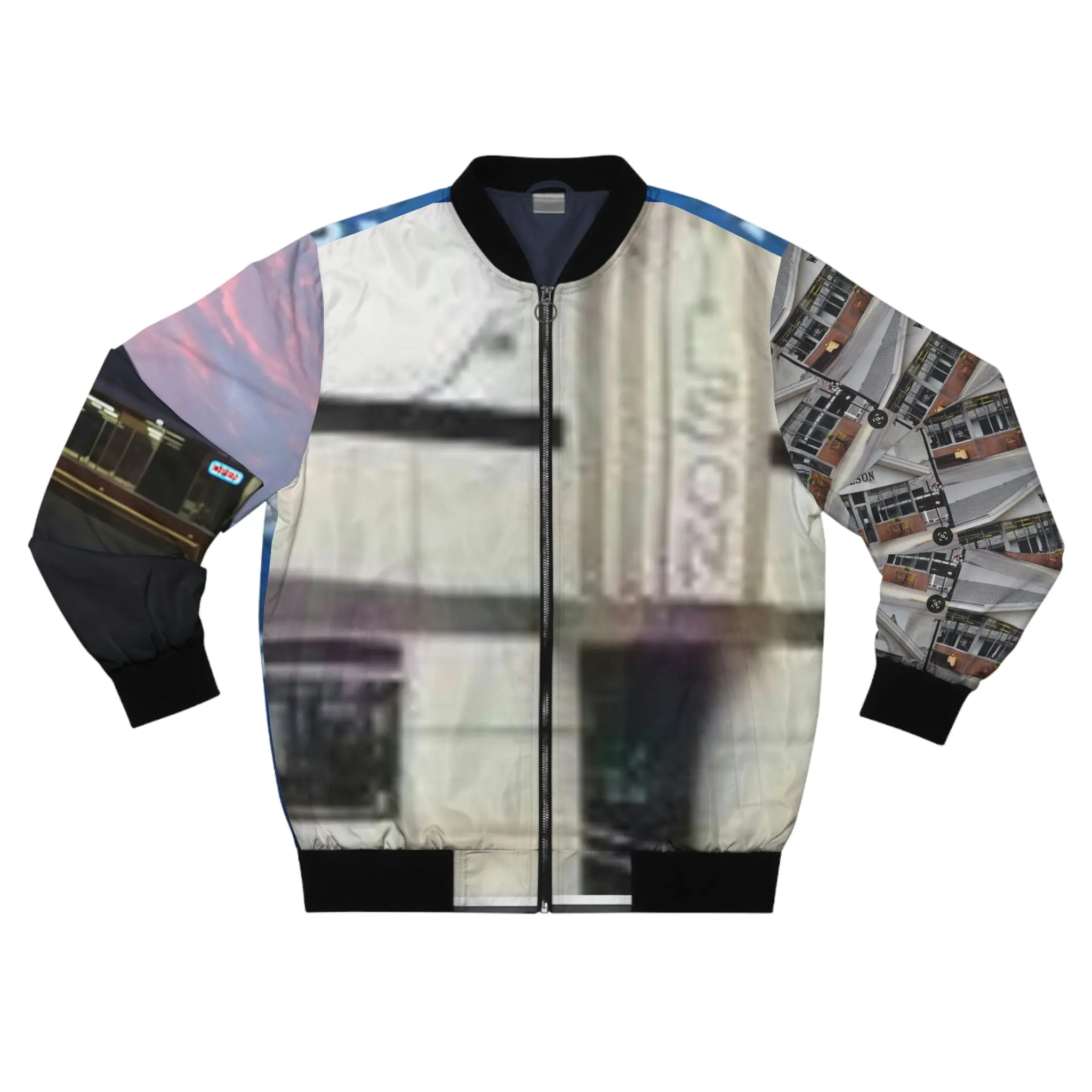 “2 With” the Wilson’s Collection Men's Bomber Jacket (AOP)
