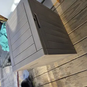 31-Gallon Outdoor Storage Box, Waterproof & UV-Resistant, Perfect for Organizing Patio Furniture, Cushions, Toys, and Tools. Ideal for Patio, Garage, and Deck.