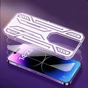 Dust-Free Tempered Glass Installation Kit phone screen protector - Apply in One Second
