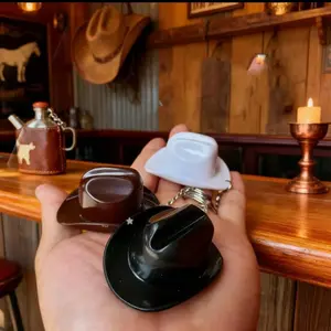 Cowboy hat / Tejana Bottle opener keychain