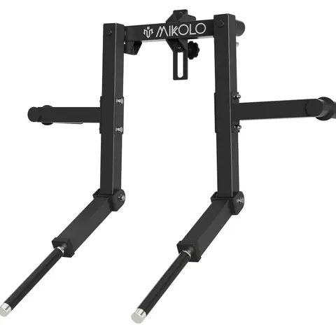 MIKOLO Lateral Raise Machine Attachment for Squat Rack - 1" Holes Design, Power Cage Compatible, Upper Body Strength Training Equipment for Home GymMIKOLO