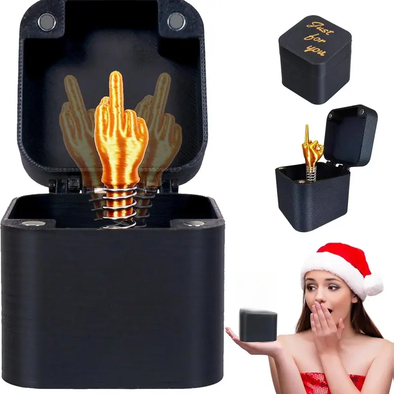 Novelty Gag Gift Box - Prank Gift Ideas for Men, White Elephant Christmas Picks, Office Joke Quirky Birthday Surprise for Him (Toys & Hobbies), Funny Pranks