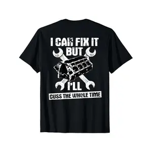 Fun Mechanical Print TShirt Wrench and Pattern Auto Repair Theme Design Casual Auto Repair Apparel Father's Day Mechanic Gift (Machine Washable) Local Warehouse Shipping Men's Pattern TShirt Men's TShirt Christian Theme Shirt Rock TShirt Men's