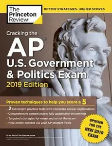 USED-Cracking the AP U.S. Government & Politics Exam, 2019 Edition: Revised for the New 2019 Exam by The Princeton Review (Paperback)
