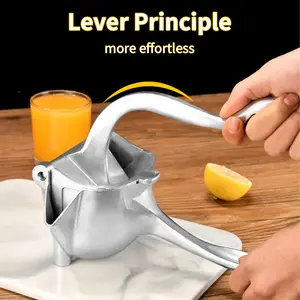 Manual juicer, easy to juice, lever principle design, suitable for kitchen and gatherings, outdoors, an ideal Christmas and New Year gift