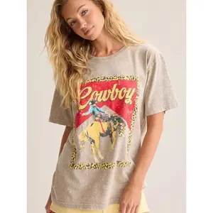 Altar'd State Western Cowboy Oversized Tee
