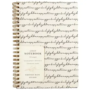 Alphabet Script Notebook