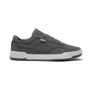 PUMA Mens Skate Buck Lace Up Sneakers Shoes Casual - Grey