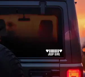 Jeep Girl Decal