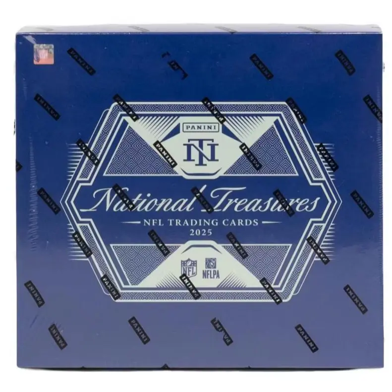 2025 National Treasures Football Hobby Box - Opened LIVE