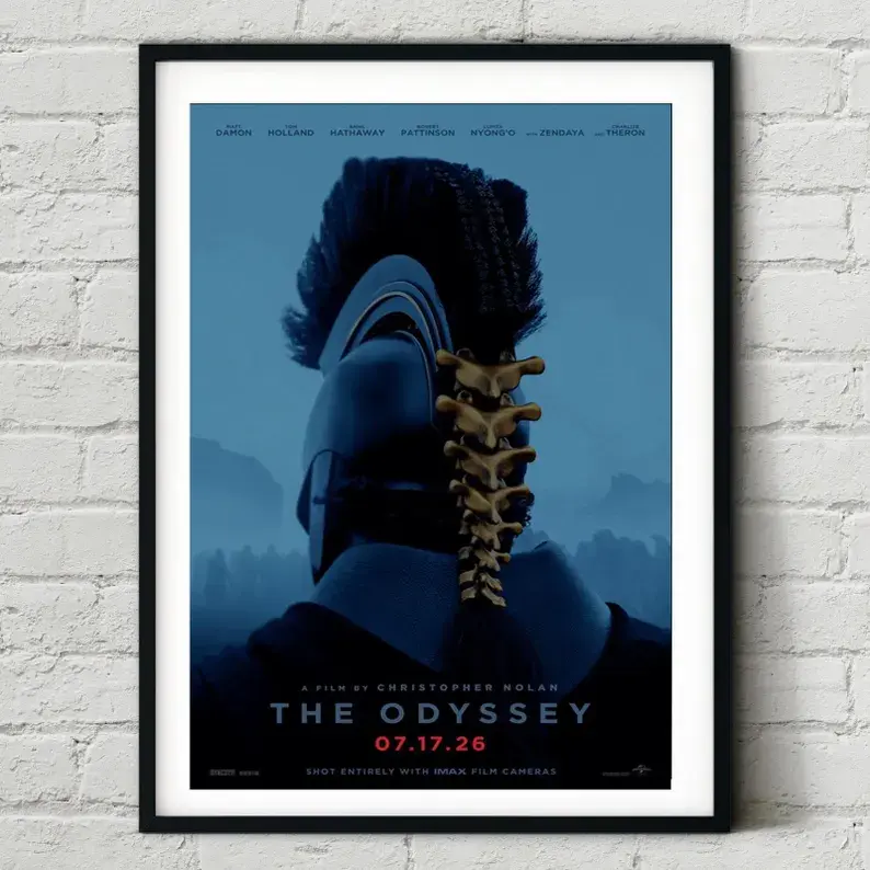 Unframed The Odyssey 2026 Movie Poster Print, Artistic Photo Wall Decoration for Room, Home Decor Gift Idea (27x40 in)