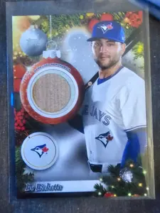 Bo Bichette topps holiday player worn relic