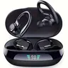 True Wireless In-Ear Noise Cancelling Earbuds with Digital-Display Charging Case, 9D Hi-Fi Stereo Waterproof Earphone for Sports and Gaming, Sports Earphones Wireless Noise Cancellation