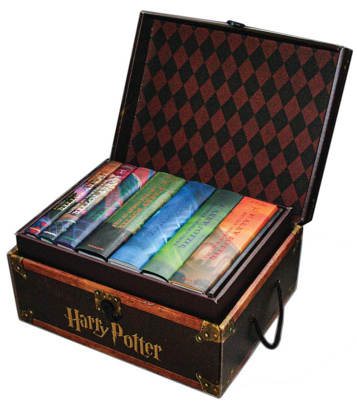 Harry Potter Hardcover Boxed Set: Books 1-7 (Trunk) -- J. K. Rowling - Boxed Set