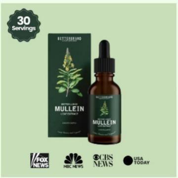 BetterLungs Mullein Leaf & Chlorophyll Extract Drops For Lung Detox Healthcare Supplement Fitness Edible