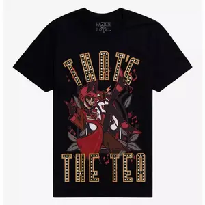 Hazbin Hotel Alastor That's The Tea T-Shirt Womenswear Breathable Hoodie Oversize