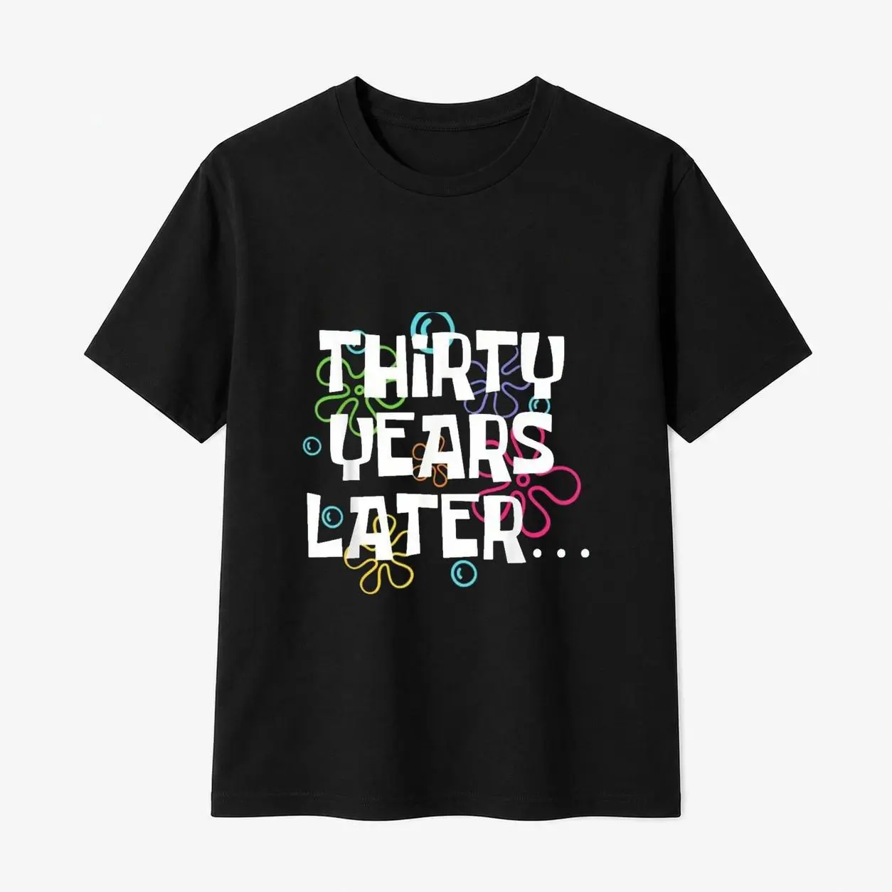 100% Cotton Men's Humorous Thirty Years Celebration T Shirt for 30th Birthday Party