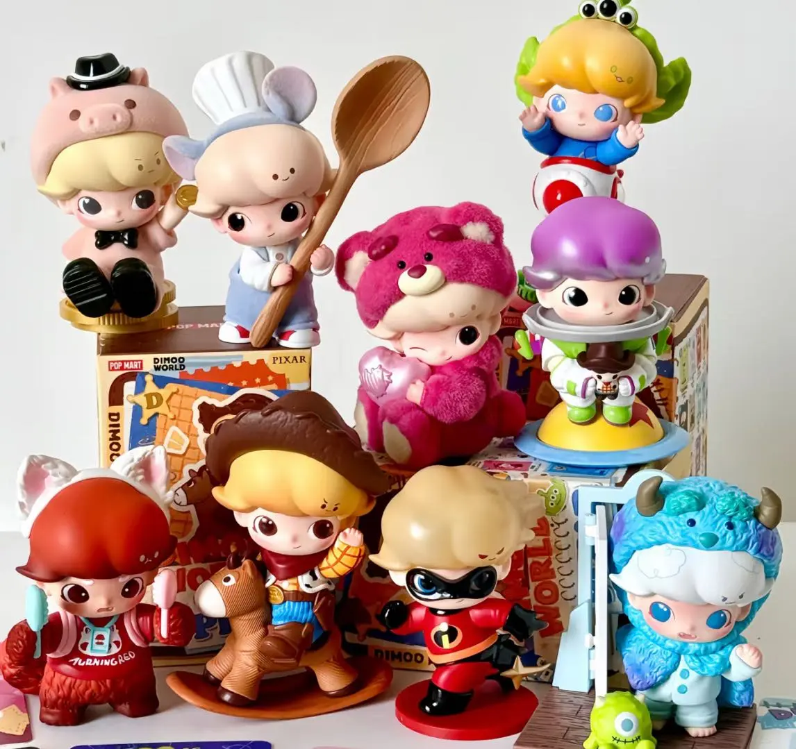 【3】POP MART Dimoo World Series Figures Blind Box