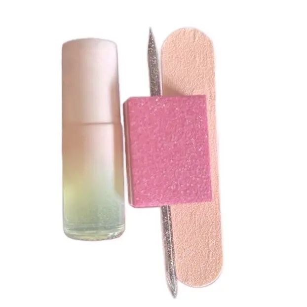 Sexxc CUTICLE OIL - 3-Pack 5ml Roller Top cuticle oil - includes Buffer, File, Cuticle Pusher