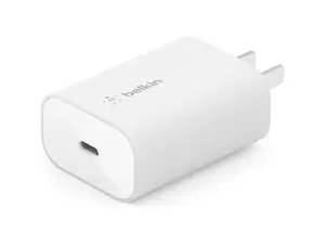 Belkin 25W USB-C AC Wall Charger Adapter White WCA004DQWH