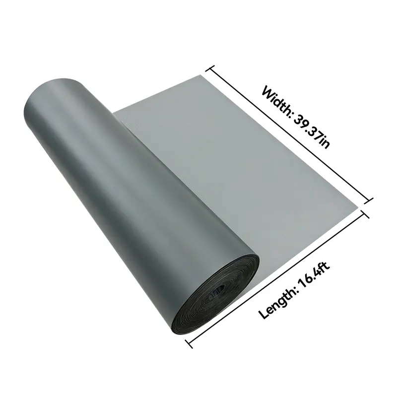 39x16.4 ft 3x Wide Coverage Self-Adhesive Roof Repair Tape, Heavy Duty Waterproof All-Weather Leak Barrier Roll for RV & Flat Roofs, Comprehensive Protection for Outdoor Repairs