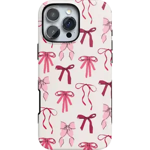 Lover Girlie Pink Bows iPhone Case For iPhone 17 16 15 14 13 12 11