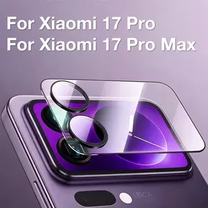 For Xiaomi 17 Pro Max/17 Pro Anti-Shatter Full Cover Tempered Glass Protector, Camera Lens & Back Screen Protection, Durable Phone Accessory