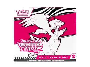 Pokemon Scarlet & Violet White Flare Elite Trainer Box