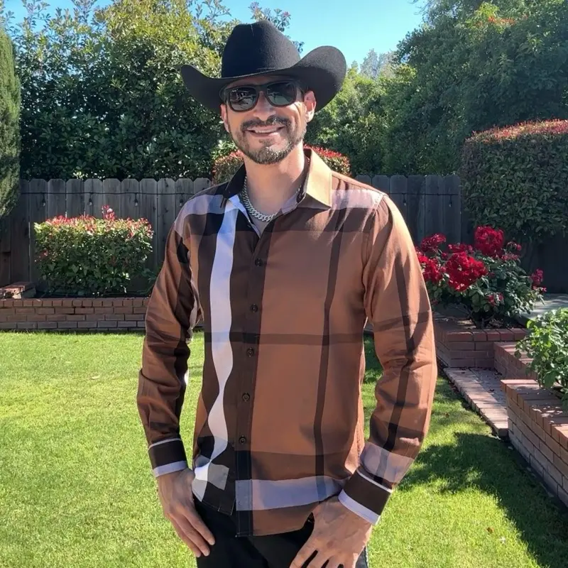 Plaid Long Sleeve Shirt