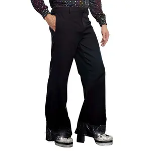 Men's Black Disco Pants
