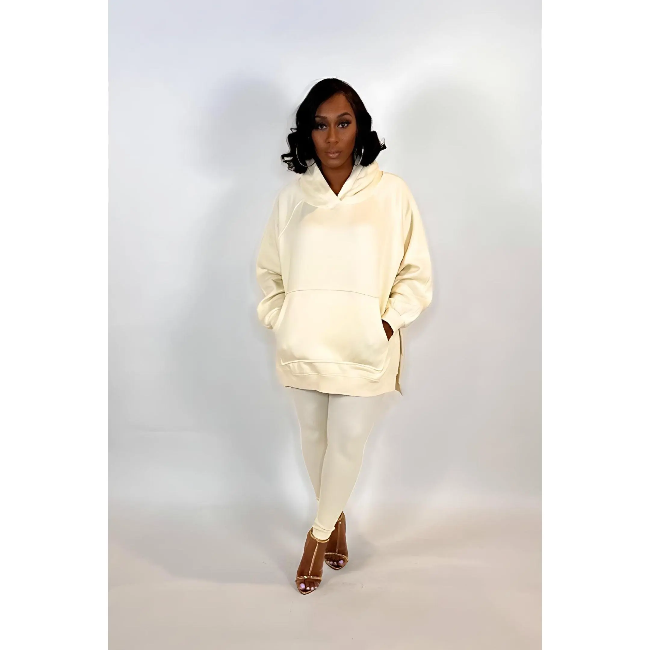 OVERSIZED HOODIE LEGGING SET