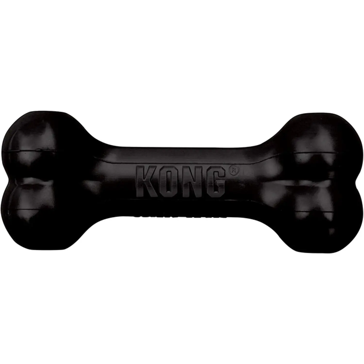 Extreme Goodie Bone - KONG's Most Durable Natural Rubber Dog Bone for Power Chewers - Black - For Medium Dogs