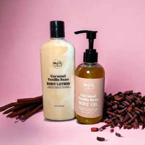 Body Lotion and Body Oil Bundle 8oz