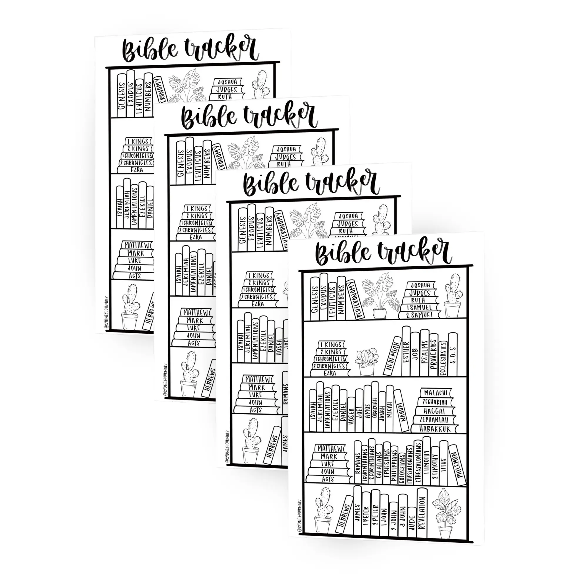 Mr. Pen Bible Reading Tracker Sticker, 5x7 Matte Finish, Color Your Books Visual Milestone for Bible Journaling, Hand Designed