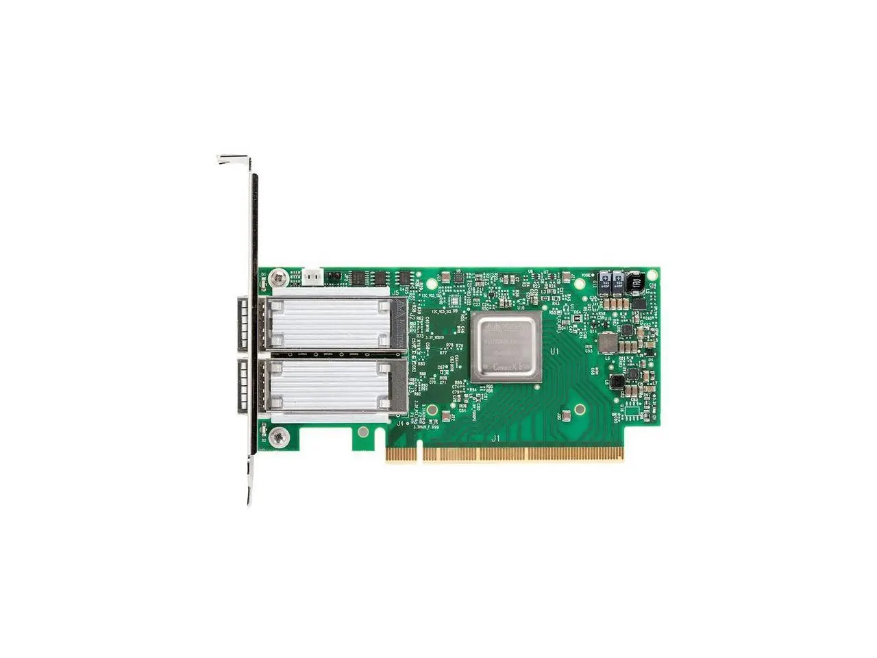 NVIDIA ConnectX-5 EN network interface card, 100GbE dual-port QSFP28, PCIe Gen 3.0 x16, tall bracket | MCX516A-CCAT