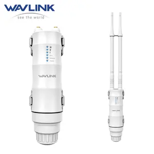 N300 Outdoor WiFi Extender Signal Booster, WAVLINK Access Point/Repeater/ WiFi Range Extender with Passive PoE, 15KV ESD, 4KV Lightning Protection, Support AP/Repeater/Router Mode for Farm, backyard